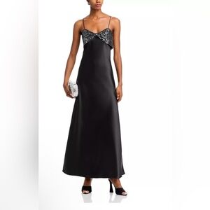 New Lucy Paris Marnie Bow Dress Gown size Medium